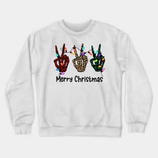 Merry Christmas, Christmas Skeleton Crewneck Sweatshirt